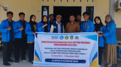 Kolaborasi Bersama Masyarakat, KKM Mahasiswa IKIP PGRI Pontianak di Desa Rasau Jaya Dua